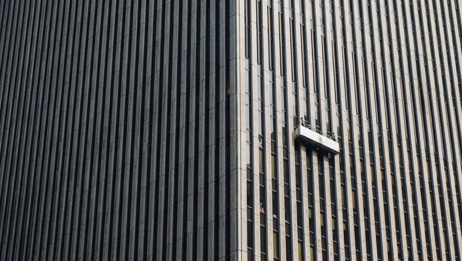 Full frame of building