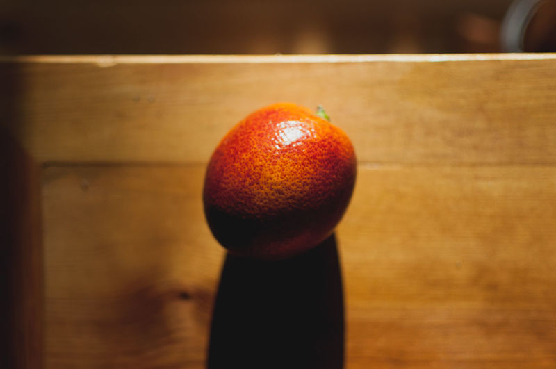 Close-up of fruit on table