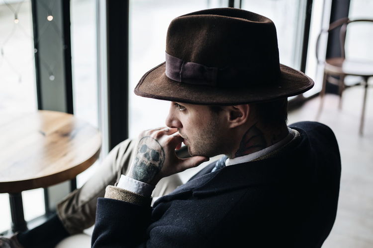Classy Man Portrait Canon EyeEm EyeEm Best Shots Portrait Portrait Of Man Man Fashion Fashion EyeEm Selects Hat One Man Only One Person Only Men Adult Adults Only Mature Adult Headshot Portrait Day Human Body Part Handsome Close-up People Men Indoors Fashion Stories Fresh On Market 2018 This Is Masculinity Inner Power Focus On The Story This Is My Skin The Fashion Photographer - 2018 EyeEm Awards The Portraitist - 2018 EyeEm Awards A New Beginning This Is Natural Beauty A New Perspective On Life