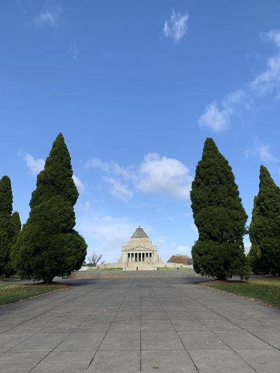 The shrine of remembrances, melbourne, australia 