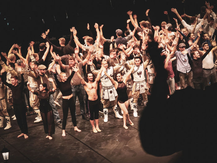 crowd