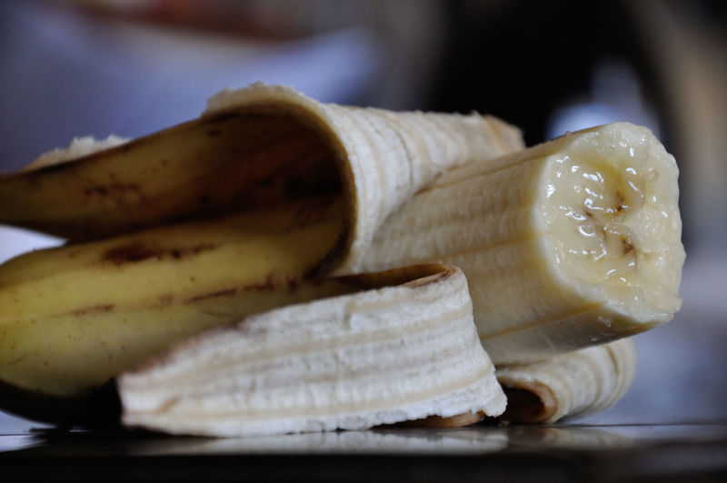 Banana closeup 