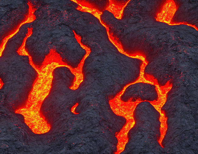 Full frame shot of fire