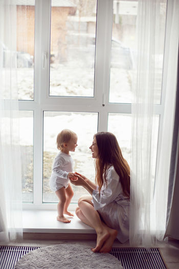 mother in a