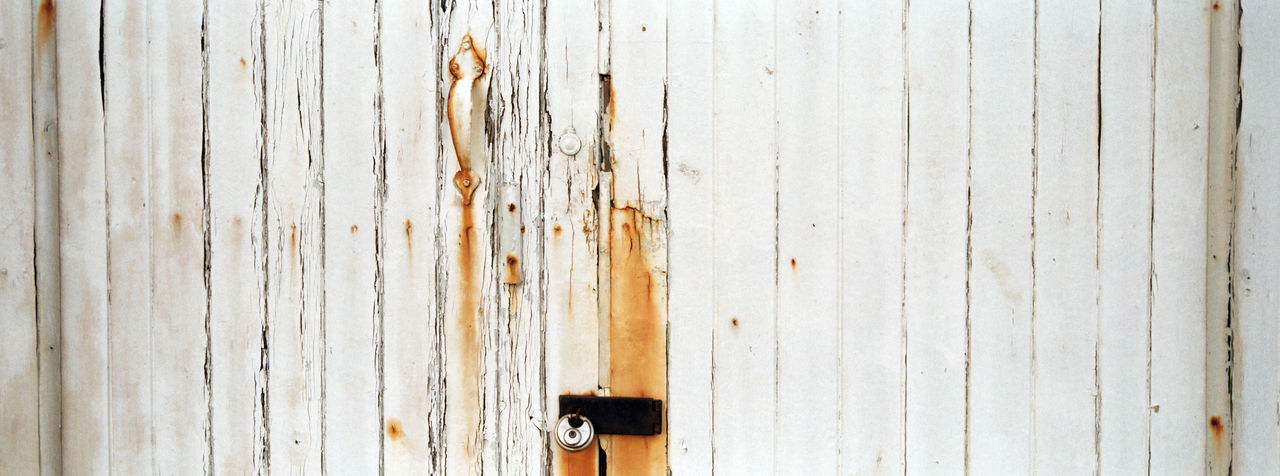 Close-up of damaged wood
