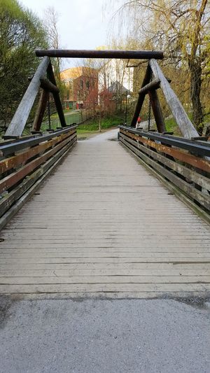 View of footbridge