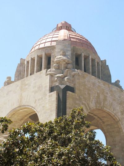 Low angle view of temple