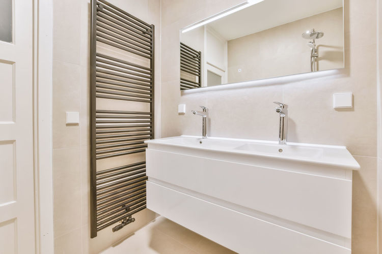 Interior of bathroom