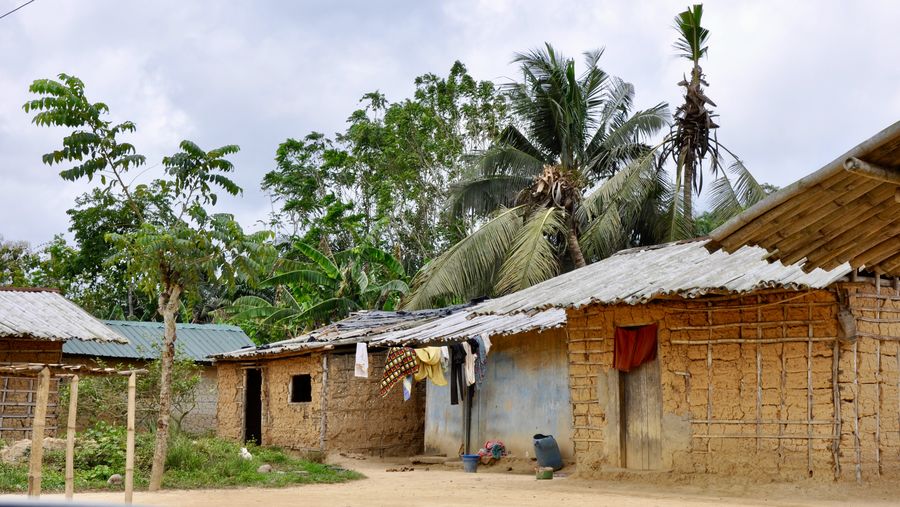 Mud houses 