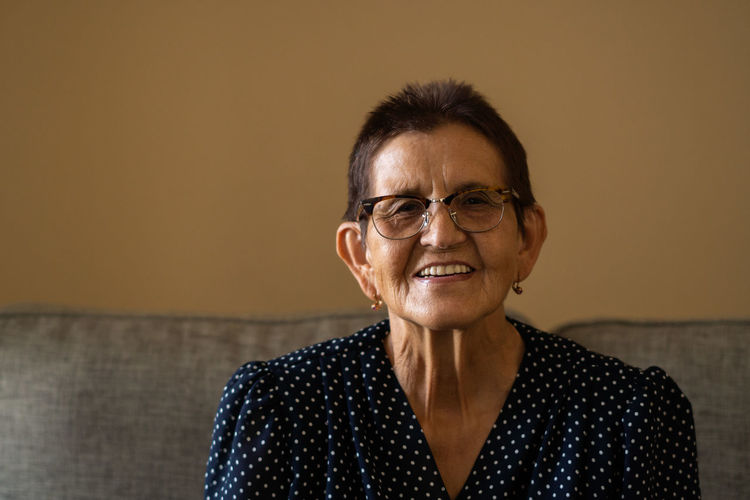 Portrait of a smiling young woman