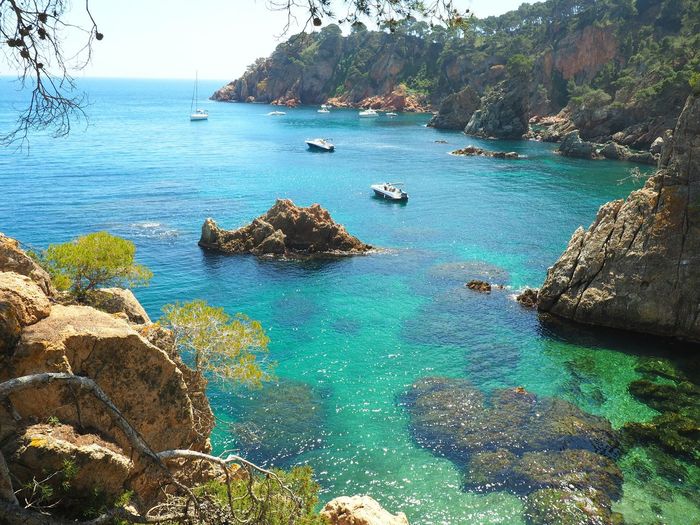 Scenic view of sea