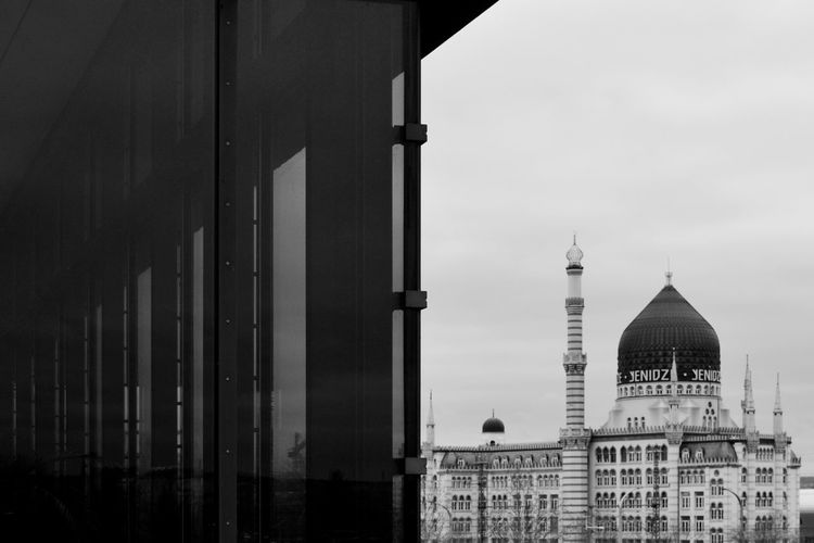 View of mosque against sky