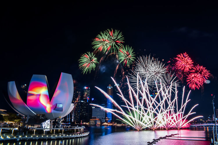 Chinese new year fireworks in singapore 2019