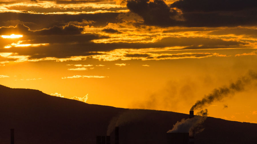 Sunset on prishtina