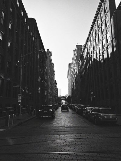 View of bridge in city