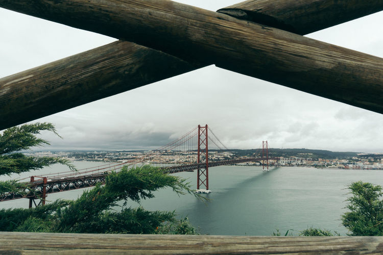 Bridge in lisbon, portugal