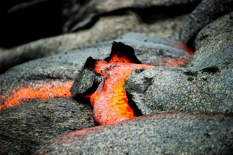 Full frame shot of lava