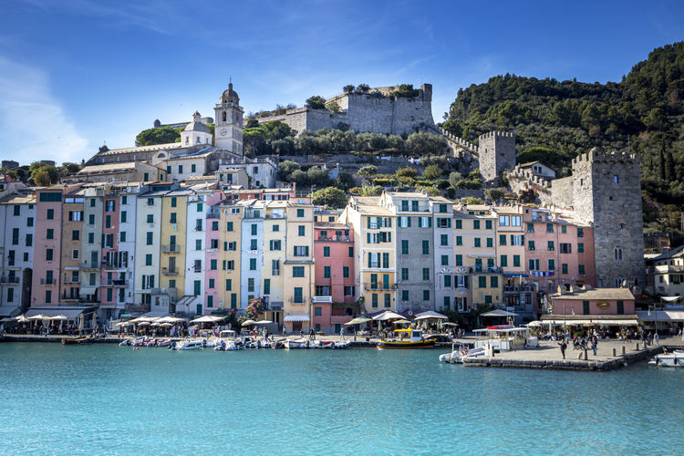 Enchanting view of the town of portovenere