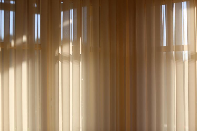 Full frame shot of curtain against window