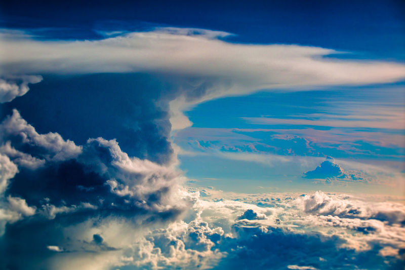 When thunderous clouds came lurking around the skies above - sydney, australia