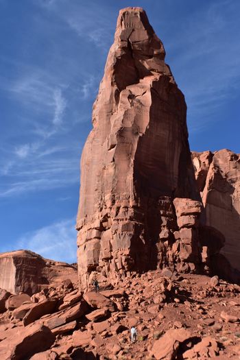 Rock formations monument valley 