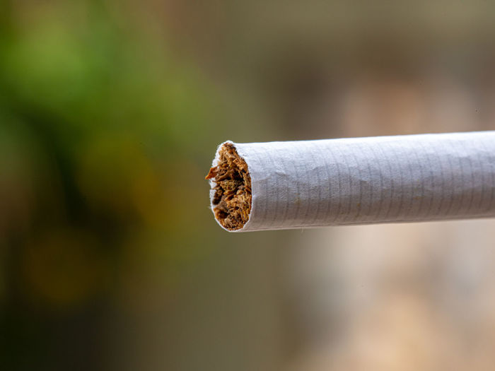 Close-up of cigarette