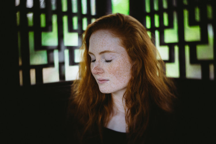 Close-up Day Frankfurt Freckles Headshot Indoors One Person People Real People Redhead Young Adult Young Women Capture Tomorrow