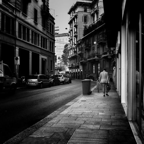 View of city street