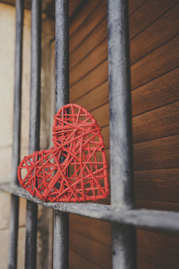 Close-up of basketball hoop
