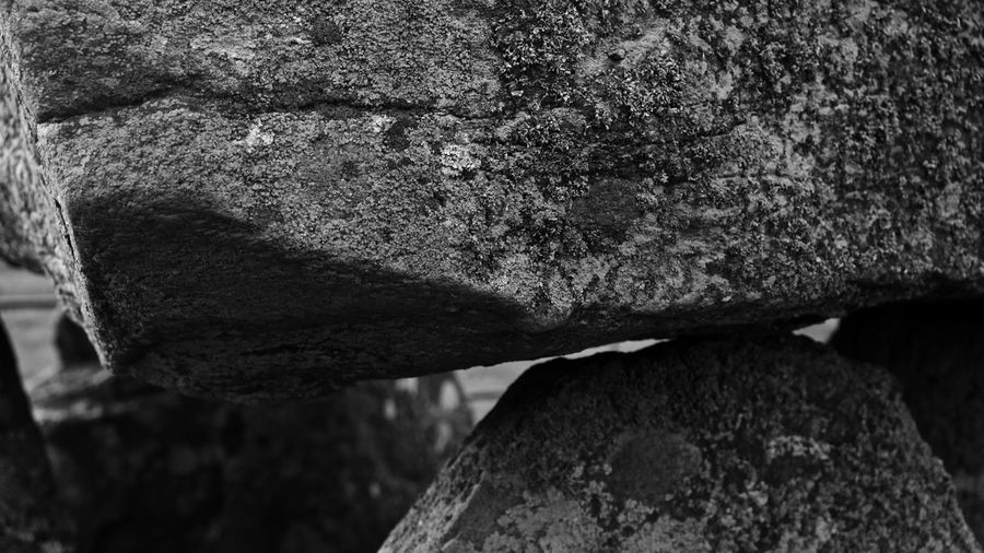 Close-up of rock formation