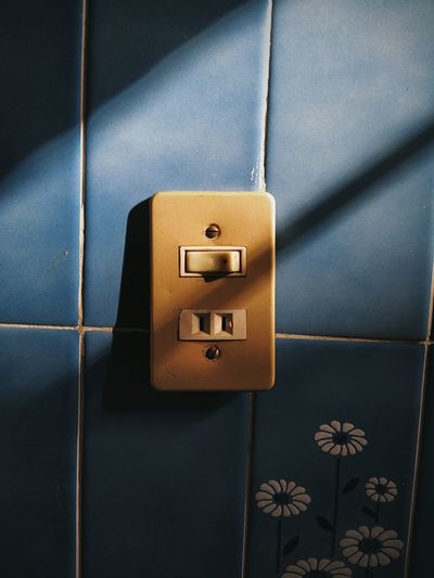 Close-up of electric contact