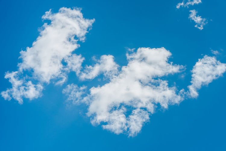 Low angle view of clouds in sky