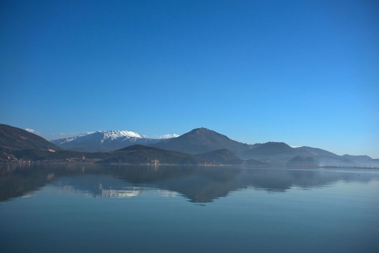 City of isparta egirdir lake