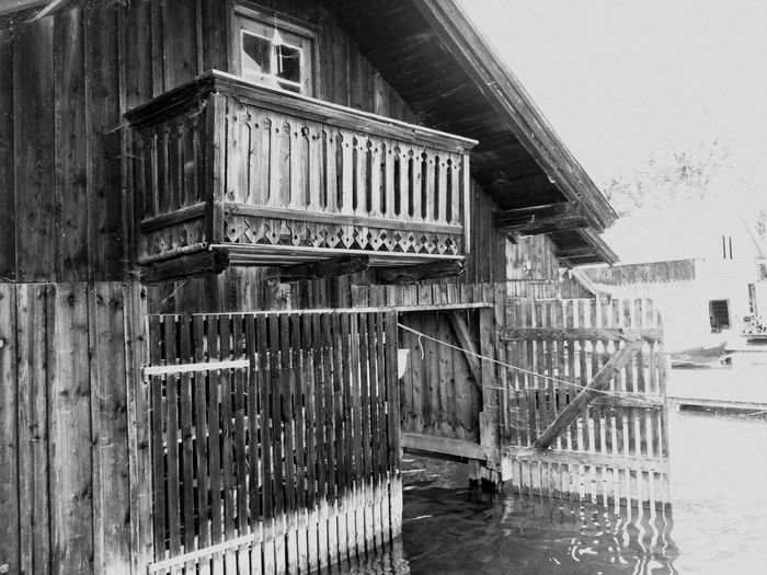 Built structure in water
