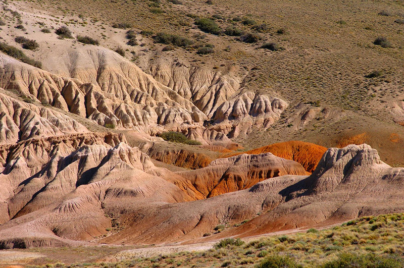 Rock formations patagonia argentina