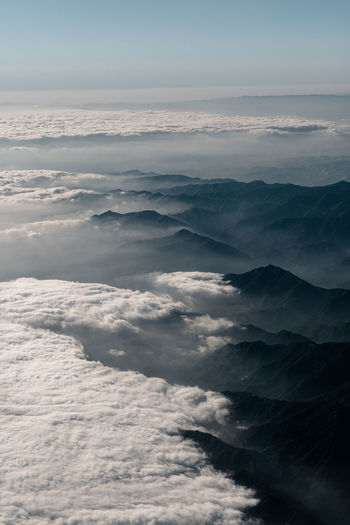 Scenic view of cloudscape against sky